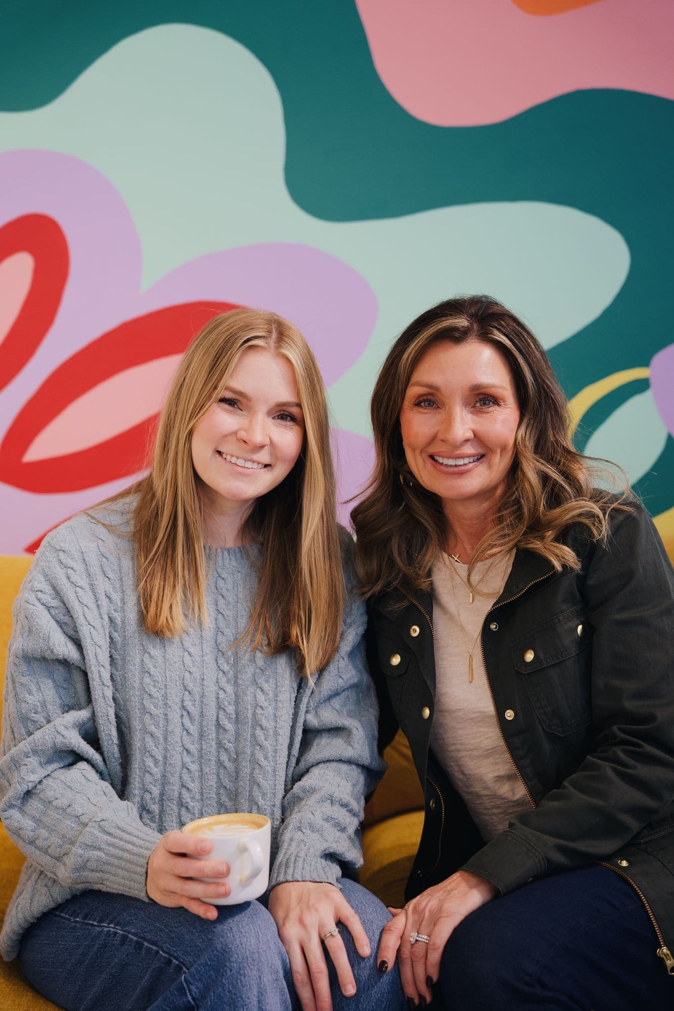 Mady and Chanci, owners of Kaleidoscope Cafe